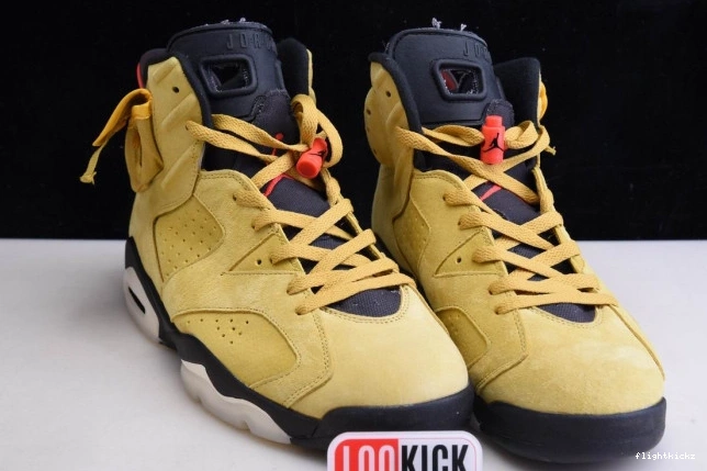 SCOTT YELLOW AIR 6 X TRAVIS JORDAN CN1084-300 0917